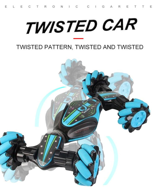 Global Funhood Air Gesture RC Car With Lighting Music Remote Control Car Twisted Cars 360' Rotation Electric Toys