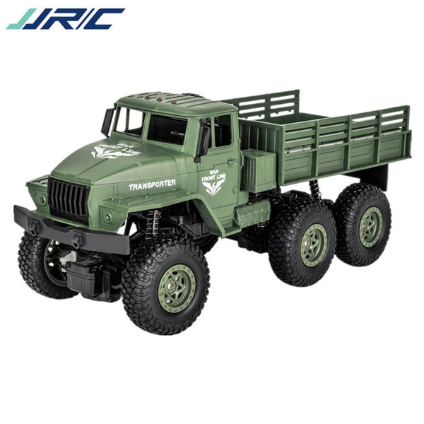 JJRC Q68 Q69 Remote Control Car Toy, 6 Wheel Four Drive Military Off-road Truck, Ample Power High Speed, Party Kid' Christmas Birthday Gift