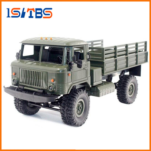 WPL B-24 GAZ-66 1/16 Remote Control Military Truck 4 Wheel Drive Off-Road RC Car Model Remote Control Climbing Car RTR Gift Toy