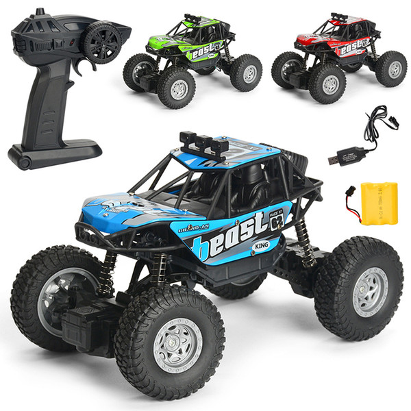 WLtoys 1:20 RC Cars 4WD 15KMH High Speed Off-road Racing Cars Monster Truck Rock Crawler Electric Remote Control Off-road Vehicle kids toys