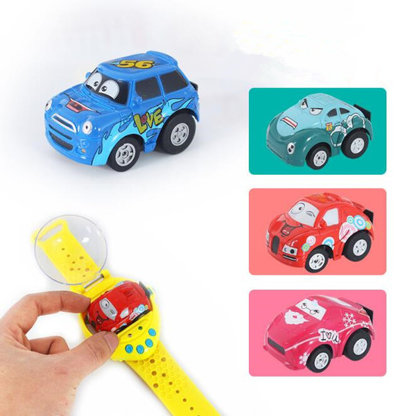 4 Colors Gravity Sensing 4CH RC Car Gesture Control Cars with Wearable Watch Controller Remote Control Car Gift for Kids CCA9462 12pcs