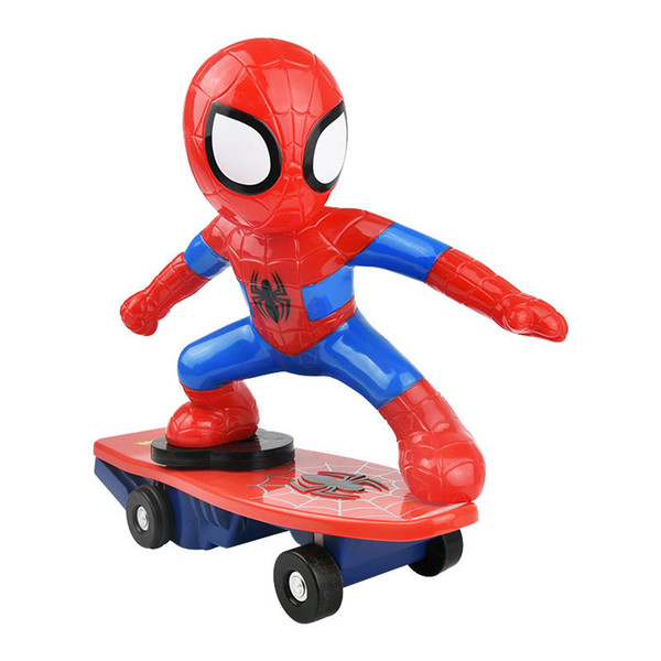 Hot selling Iron Man remote cars funny Spider Man rc cars trucks radio children Birthday gift