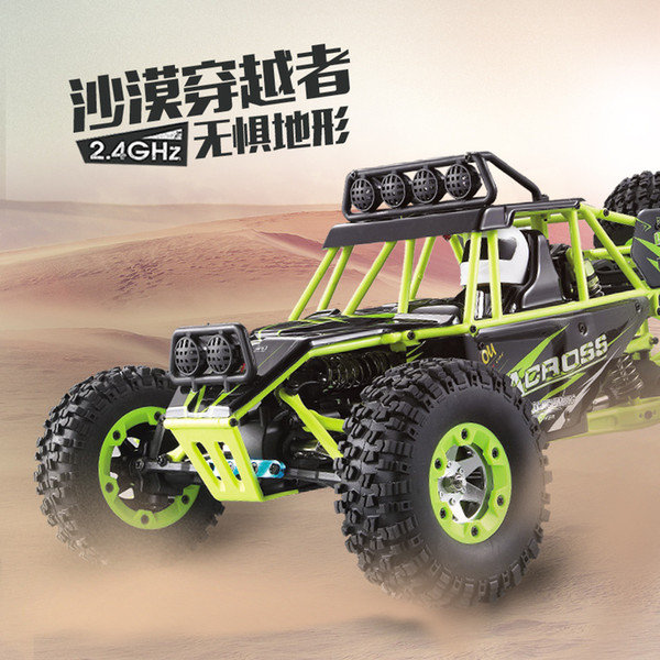 Vili 12428 remote-controlled electric four-drive climbing car 1:12 full-scale cross-country high-speed vehicle desert drifting ca