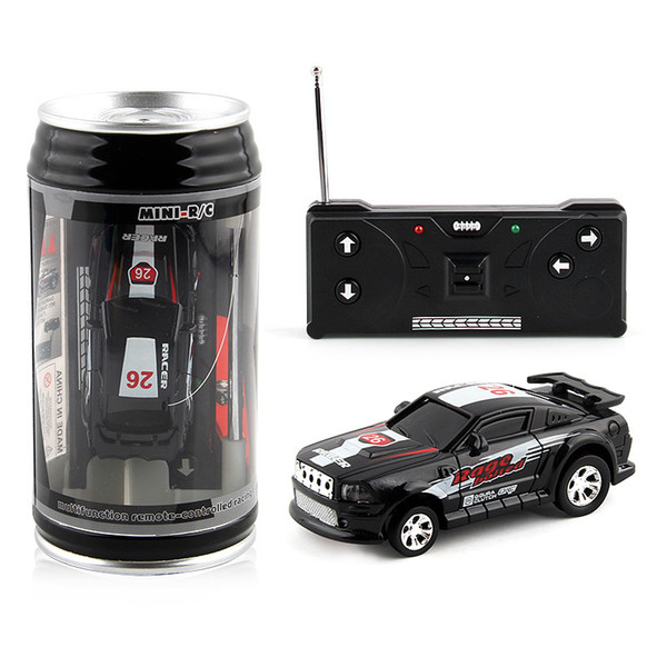 Boys Gifts Cool Coke Can Mini RC Car 48pcs 4 color Radio Remote Control Micro Racing Car Toy Vehicle Remoto Electronic Car