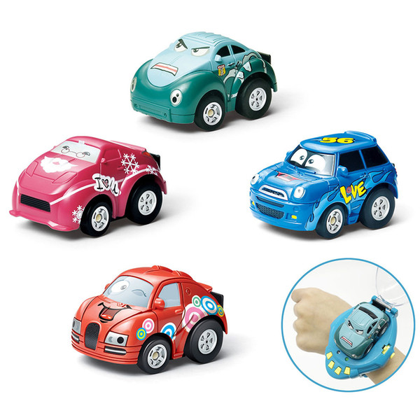 Mini Gravity Sensing RC Car Gesture Control Cars with Wearable Watch Controller Rechargeable Remote Control Car Toy for Kids Gift