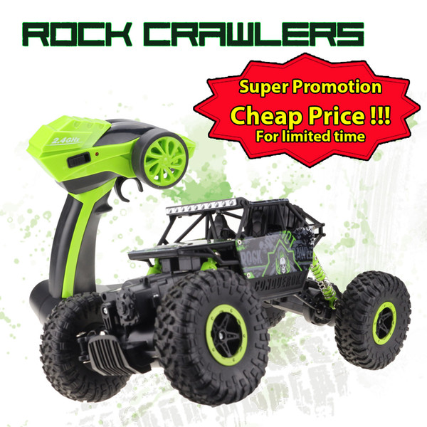 Lynrc RC Car Buggies 4WD 2.4GHz Rock Crawlers Rally climbing Car 4x4 Double Motors Bigfoot Car Remote Control Model Off-Road Vehicle Toy