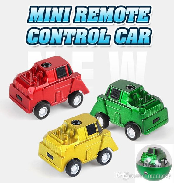 Mini Portable Remote Control Cars Radio Remote Vehicles Portable Pocket Remote Control cars 1:64 3color