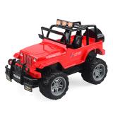 Children's electric four-way remote control toy police car model Racing off-road electric remote control car 1:18 rechargeable