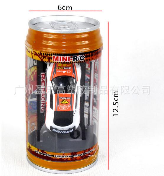 Coke can remote control car 1:63 Mini can remote control car export hot toys 3C certification