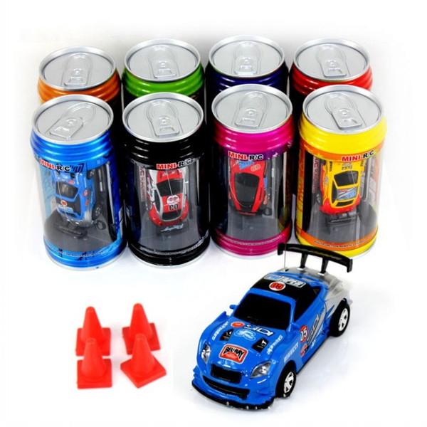 free DHL 8 color Mini-Racer Remote Control Car Coke Can Mini RC Radio Remote Control Micro Racing 1:64 Car 8803 christmas gift