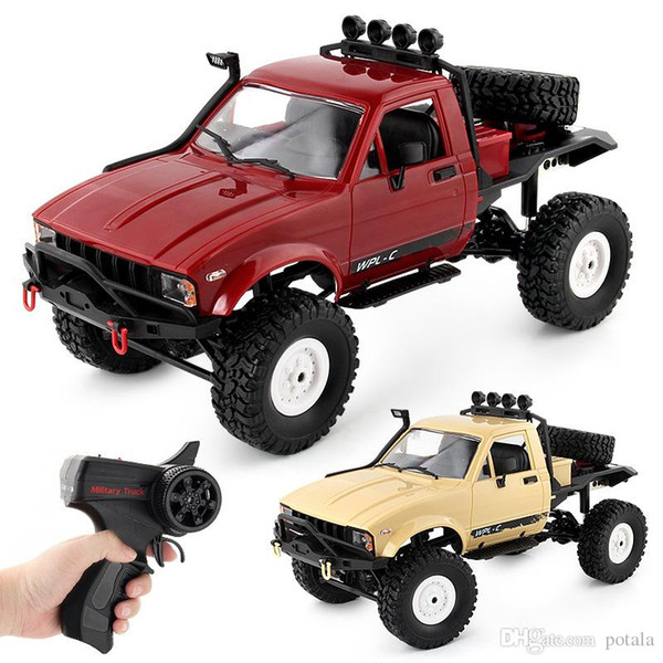 2.4G 4WD 15KM/h High Speed Cars Electric RTR Off-road Buggy Monstre RC Racing Car Vehicle Toys Four-wheel drive interlocking climbing cars