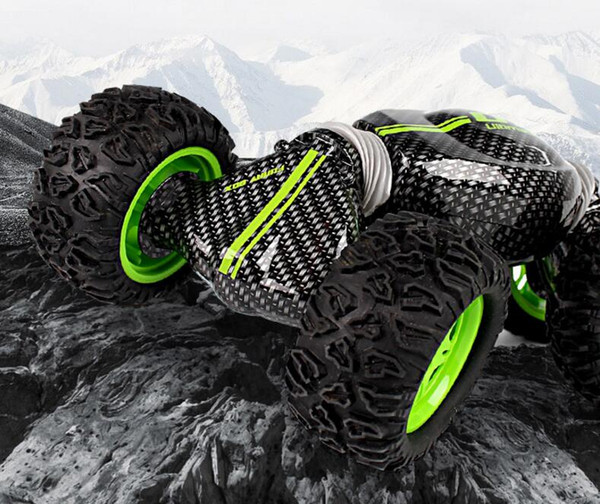 2.4G Remote Control Car Off-Road Stunt Twist High-Speed Deformation Torque Car Charging Four-Wheel Drive Climbing Car