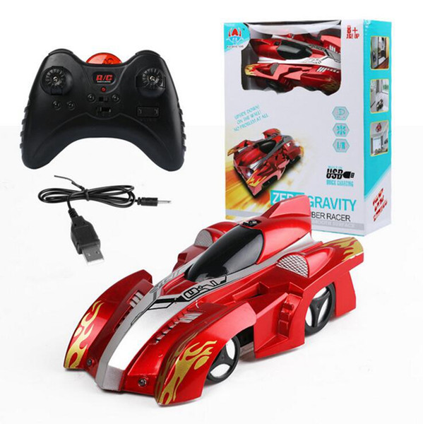 Electric Remote Control Wall Climbing Car Wireless Electric Remote Control Cars RC Racing Car Model Toys 20pcs OOA3817