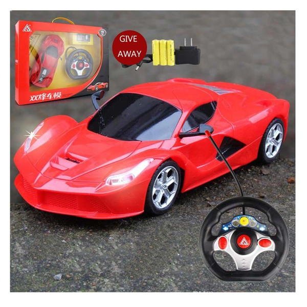 1/18 RC Car Radio Remote Control Toys Wireless Electric Drift Car With LED Light Toy Gift For Children Boys Sports Car Toy