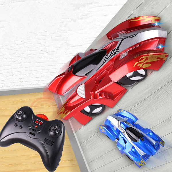 3 Colors Electric remote control wall climbing car wireless electric RC cars model toy Children driver up any smooth surface car