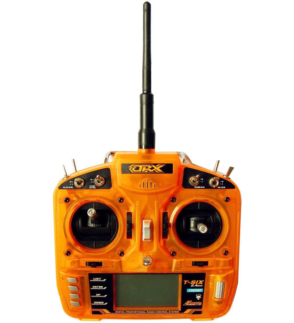 DSM2 Transmitter,Orange 2.4GHz 6 CH Remote Control, Radop,Controller+S603 Super Receiver