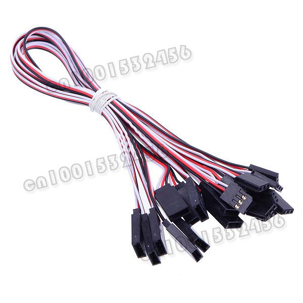 Wholesale-10pcs/lot 30CM 300mm Servo Extension Servo Lead 10053