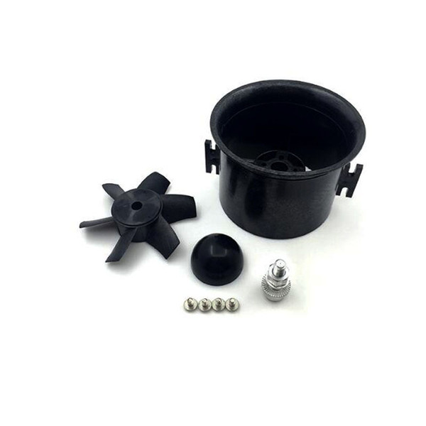 3 sets QX_MOTOR Brand 70mm EDF KIT with 6 Blades Ducted Fan Suit For RC Airplane Directly Buy from Factory