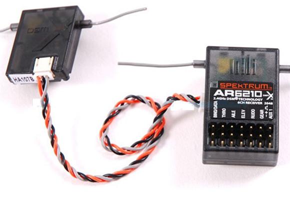 DSMX Receiver AR6210 6 Channel Helicopters 2.4 GHZ Receiver for DSM2,DSMX rc helicopter airplane