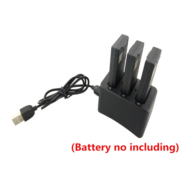 3-in-1 Charger for TELLO Four-axis Aircraft Lithium Battery Charger Black