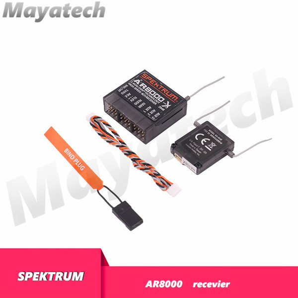 2.4GHz for DSMX 8 Channel High Speed AR8000 Receiver Extended Antenna for Spektrum DX7s DX8 DX9 for RC Helicopter Multicopter