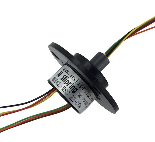 M slipring slip ring Dia.22mm 6 Channel 2A MSC-22-06A Capsule Slip ring