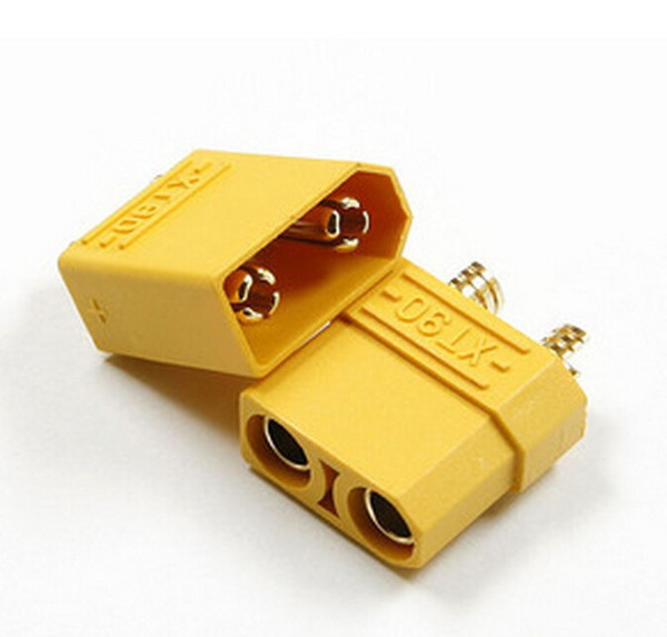 4 paris Connector Set gold plated banana plug 4.5mm Male Female XT90 Battery Suit For 90-120A current