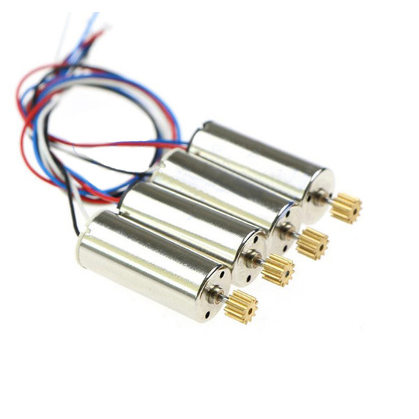 4x Standard Motor for JJRC H8C DFD F183 F182 F181 RC Quadrocopter Drone Spare Parts Accessories Motor Engine with Wheel Gear order<$18no tra