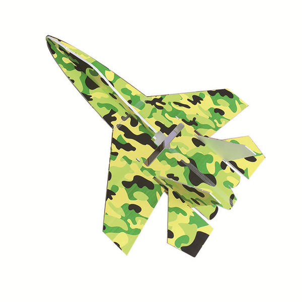 Brand new su 27 model rc airplanes part camouflage shatter resistant kt foam board led jet planes body kits dropshipping