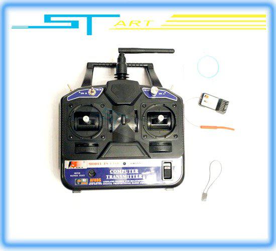 Flysky FS 2.4G 6ch Radio control Transmitter & Receiver CT6B for 3D RC helicopter airplane Free Ship