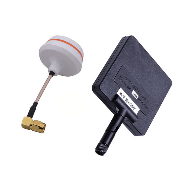 New High Gain 11dBi Panel Rotating + Mushroom 5.8G FPV Antenna RP-SMA Female for DJI Phantom Flame Wheel Qudcopter FPV Antenna