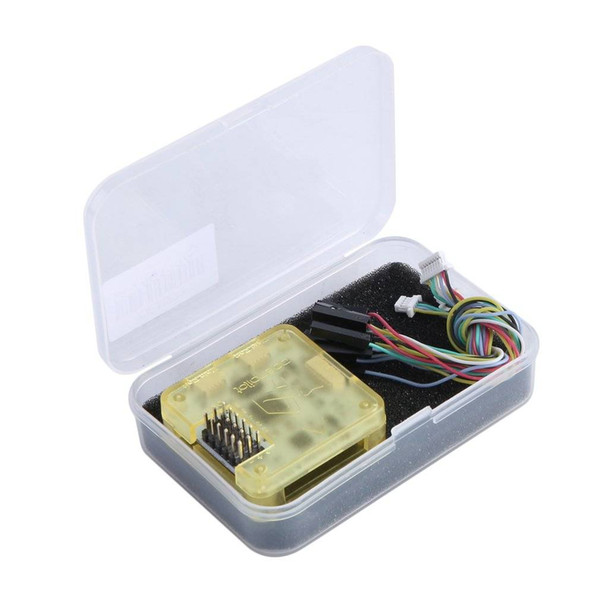 New CC3D 32 bit Flight Controller Plastic Protective Case Container Shell Yellow with flight controller case