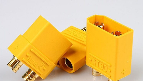 50 pairs 4.5mm Male Female XT90 Battery Connector Set Gold Plated Banana Plug for toy