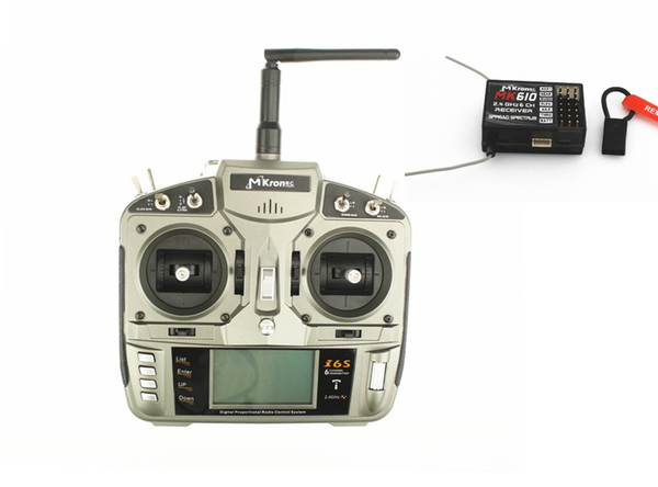 DX6i RC Full Range 2.4GHz DSM2 6-channel Remote Control with MK610 receiver (Mode1 or Mode2) for Helicopters,Airplanes