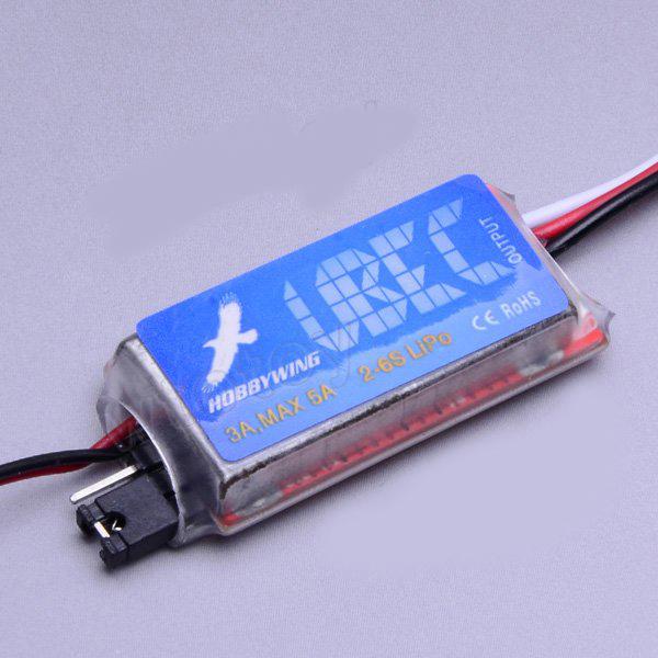 wholesaleHobbywing 5V 6V switchable Switch-Mode Ultimate BEC (UBEC) 5A RC 3A U-BEC UBEC 5.5-26V esc WORK WITH 2-6S LIPO BATTERY