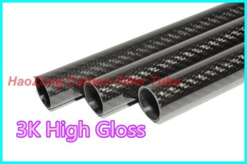 1-10 pcs 30MM OD x 28MM ID Carbon Fiber Tube 3k 500MM Long with 100% full carbon, (Roll Wrapped) Quadcopter Hexacopter Model 30*28