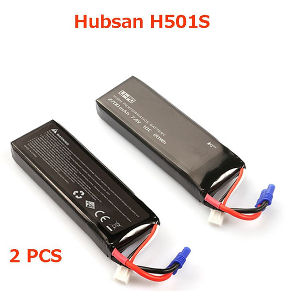 Original Hubsan H501S H501C Battery 7.4V 2700mAh Battery Hubsan Spare Parts Free shipping