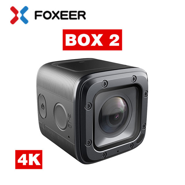 Foxeer BOX 2 4K HD Action FPV Camera SuperVison HD 155 Degree ND Filter Support APP Micro HDMI Fast Charge Type-c