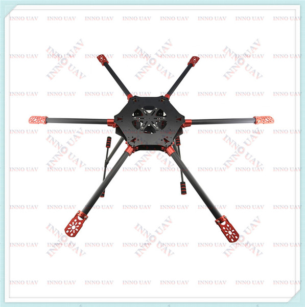 [INNLOI UAV Custom-made Agricultural Drone] 6-rotor 800mm Folding Carbon Fiber Hexa copter frame/Six Copter Frame/Patrol UAV/Good for FPV