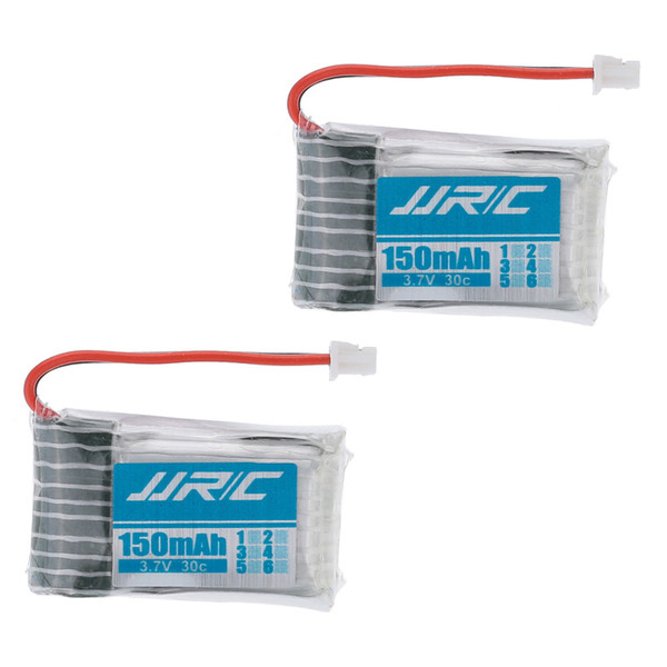 2Pcs Original JJRC H20 150mAh 30C Lipo Battery 3.7V RC Hexacopter Part H20-04