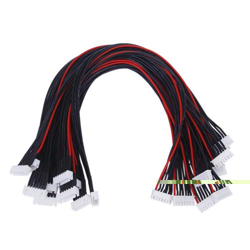 Wholesale-10pcs JST-XH 6S Lipo Balance Wire Extension Lead 30cm