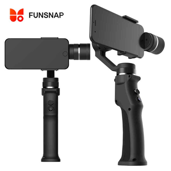 Funsnap Capture 3 Axis Handheld Gimbal Stabilizer Capture Three-Axis Brushless Gimbal Stabilizer Support Smartphone VB