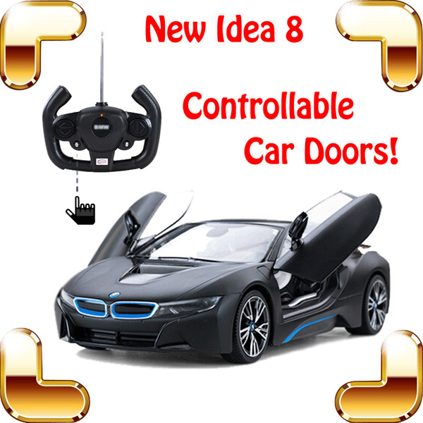 New Year Gift I8 Limited Edition 1/14 2.4G RC Remote Racing Car Controllable Car Door Model Vehicle Drift Auto Toy