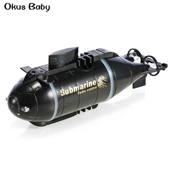 2019 Brand New Mini RC Submarine Speed Boat Remote Control Drone Pigboat Simulation Model Gift Toy Kids