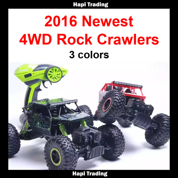 Wholesale-RC Car 2.4G 4CH 4WD Rock Crawlers 4x4 Driving Car Double Motors Drive Bigfoot Car Remote Control Car Model Off-Road Vehicle Toy