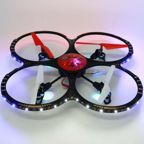 Wifi remote control aircraft colorful four-axis aircraft UAV with LED lights crash-resistant manufacturers wholesale