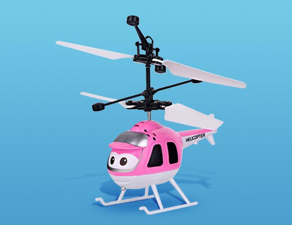 Helicopter toys Aircraft toys Remote control helicopter _ stall selling helicopter aircraft induction small yellow people wholesale children