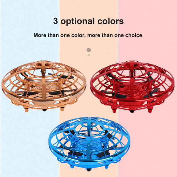 New Intelligent Induction UFO Mini Quadcopter Gesture Sensing Smart Flying Aircraft Helicopter Toy RC Drone For Children Kids Gifts Xmas DHL