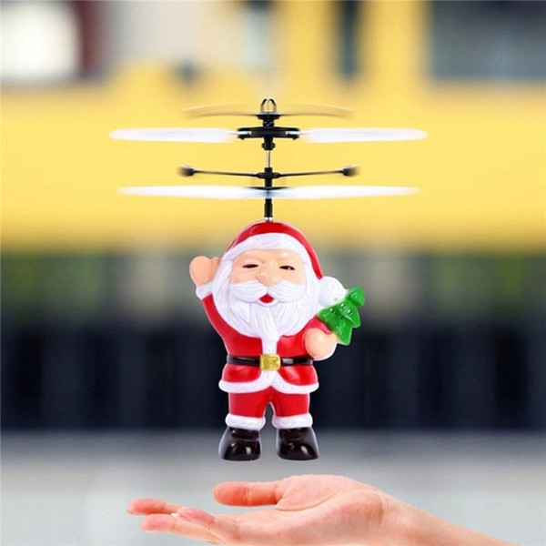 Infrared Inductive Mini RC Drone Christmas Father Automatic Induction Suspension RC Drone for Children Kids Christmas Gift