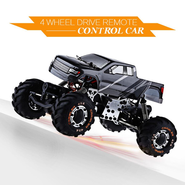 RC Car 2.4G Rock Crawler Car 4 WD Simulation Racing Car 1 / 24 Off-Road Vehicle Buggy Light Weight Electronic Model Toy Kid Gift